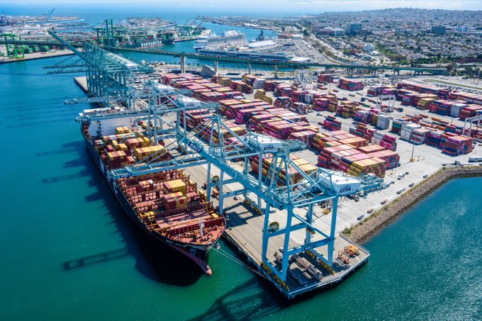Port of Los Angeles Imports Fell 4.5% in May, Exports Rose 23.8%